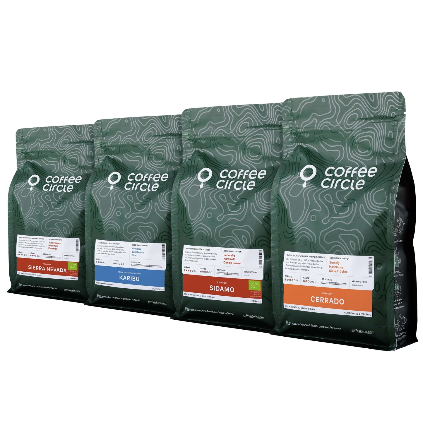 Kaffee für Cold Brew im Set