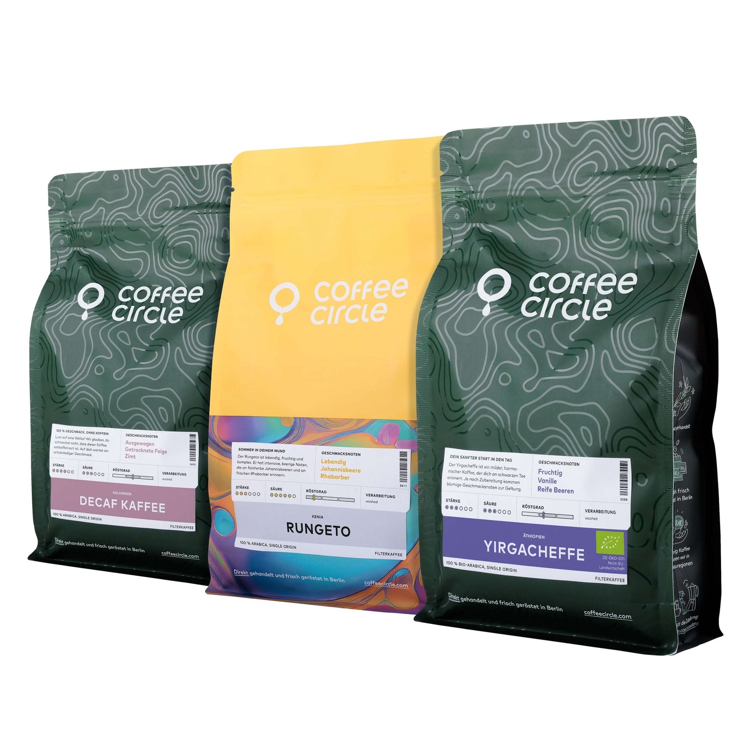 Kaffee für Cold Brew im Set