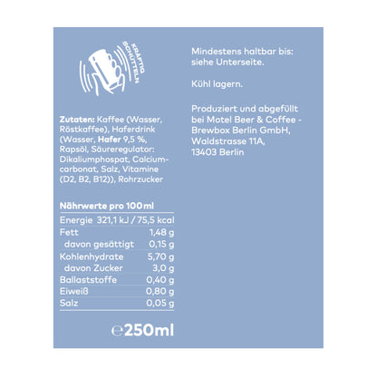 Nitro Cold Brew Latte