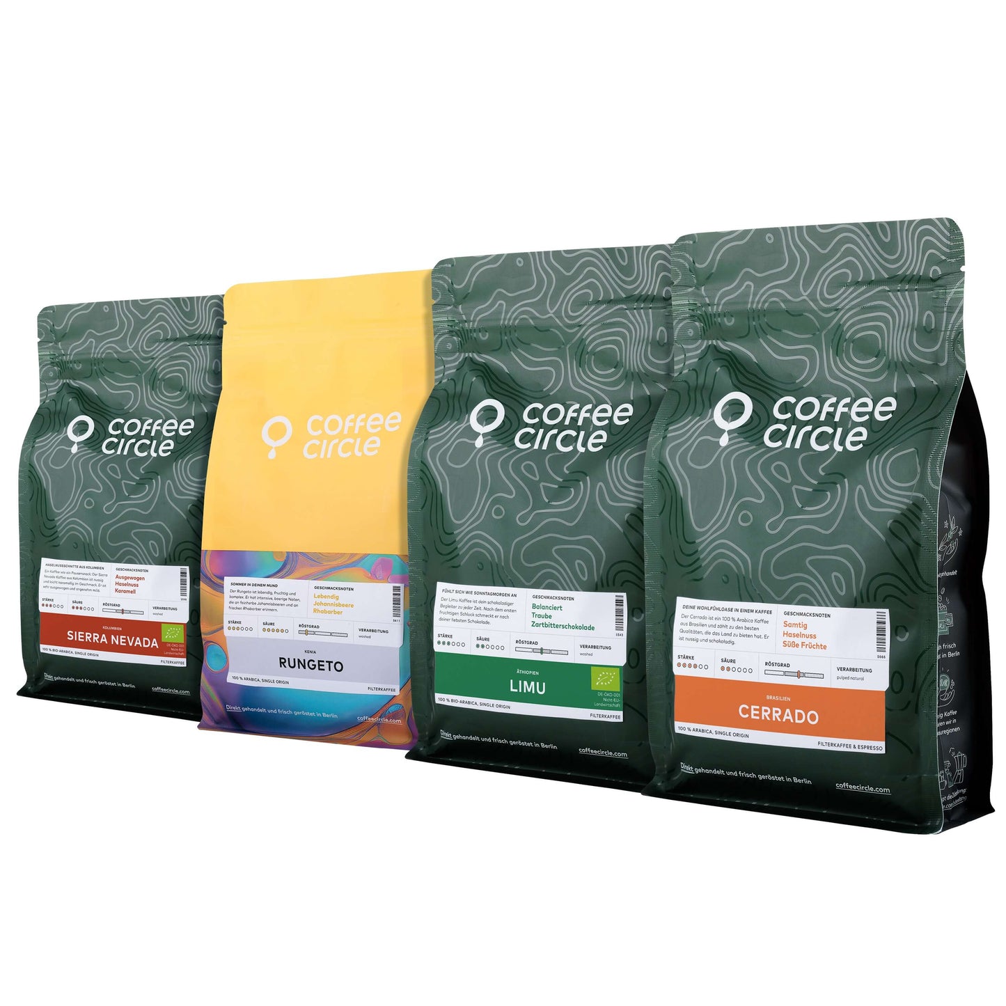 Kaffee für Cold Brew im Set